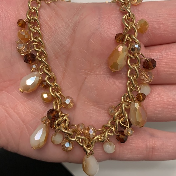 NWOT Golden Brown Necklace & Bracelet Combo - Picture 12 of 13